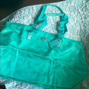 2in1 Coach Tote! New Without Tags, Never Used!